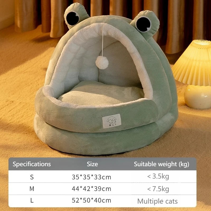 Niche Semi-Fermée pour Animaux avec Motif Panda