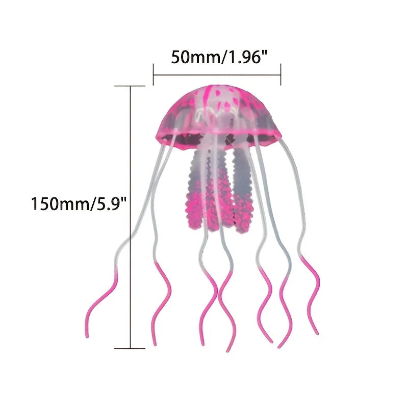 Adorno de Medusa Brillante para Acuario
