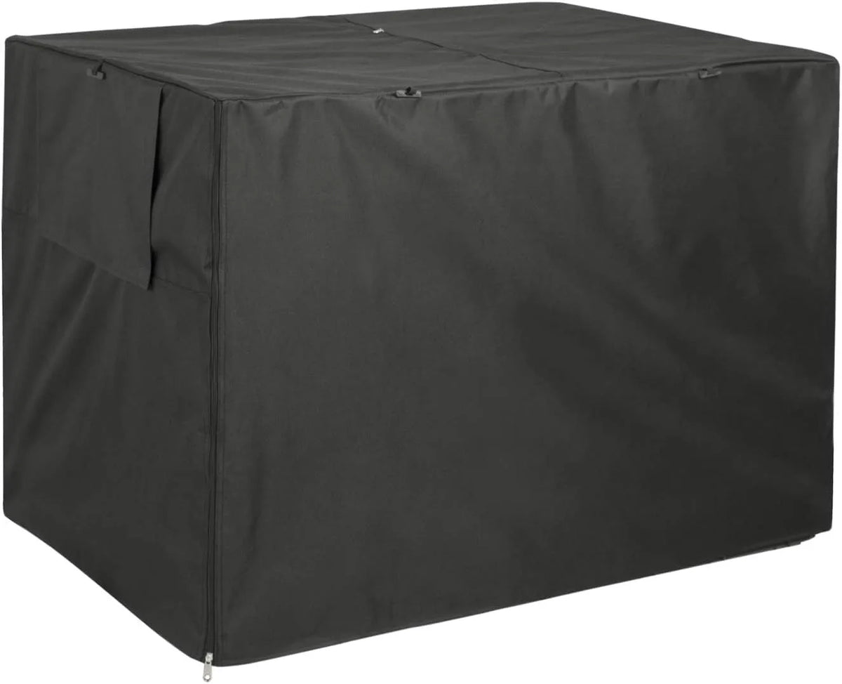 Heavy Duty Dog Crate Cover for 42-Inch Wire Kennels – Black