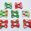 Pet Hair Bows with Elastic Bands (100-Pack)