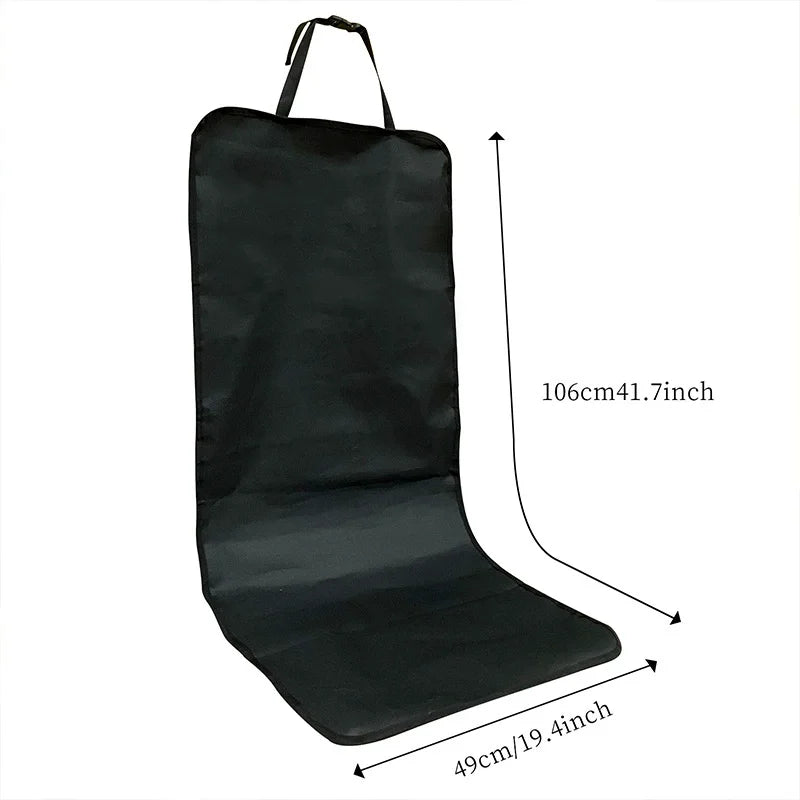 Foldable Car Dog Seat for Small Dogs – Portable Travel Booster with Safety Belt