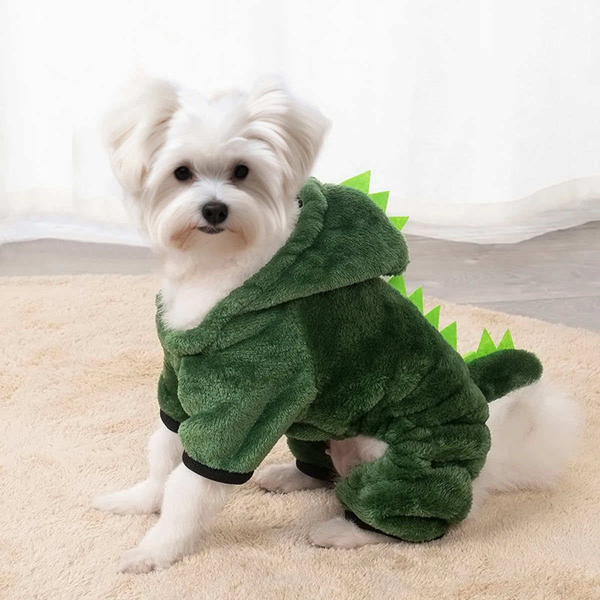 Dinosaur Costume Hoodie for Small Dogs and Cats