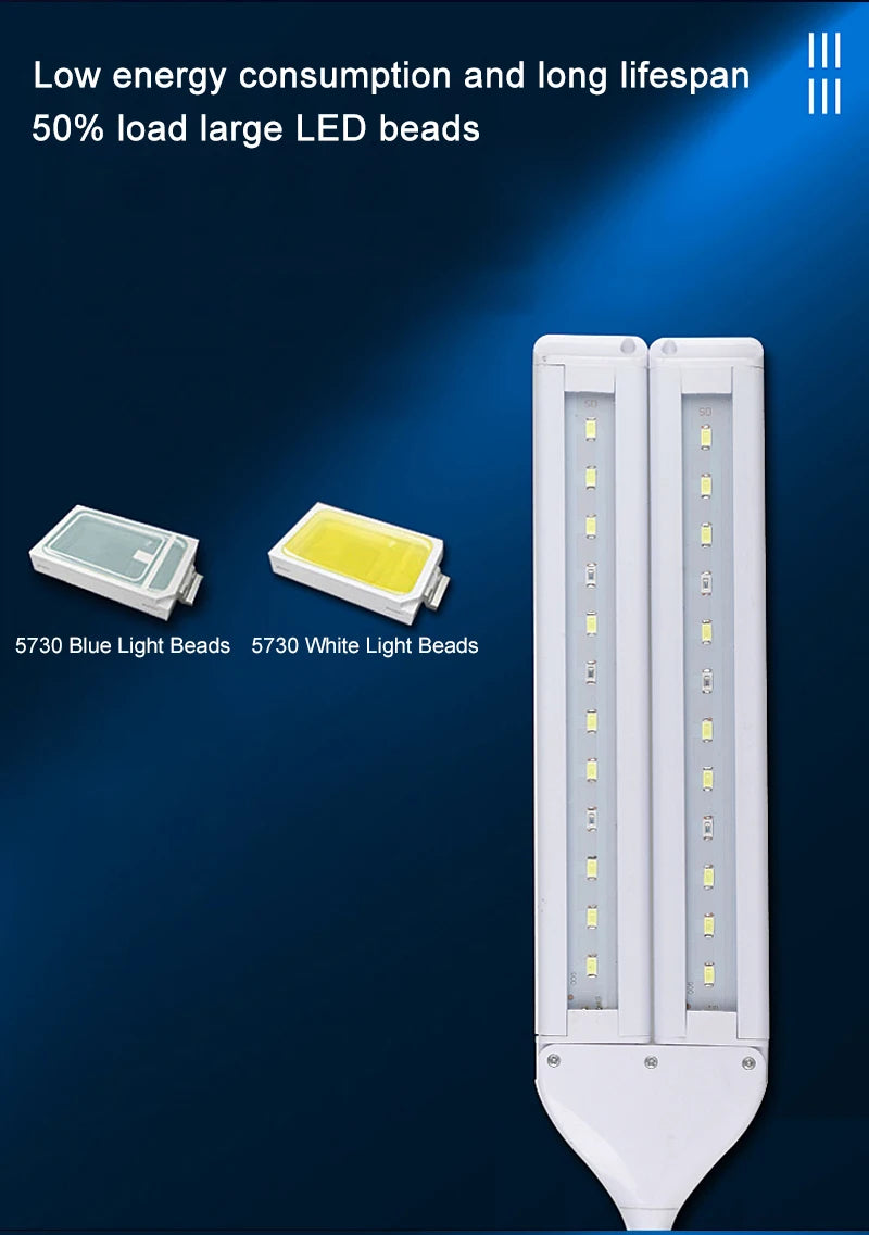 Lampe LED à pince réglable pour aquarium