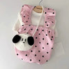 Vestido de Verano para Mascotas con Estampado de Puntos en Algodón