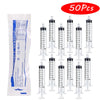 10ml Plastic Syringe for Liquid Measurement & Dispensing (Pack of 10)