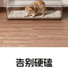 Extra-Large Stainless Steel Cat Litter Box with Splash-Proof Rim