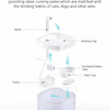Fontaine à eau pour animaux avec deux modes de débit