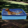 Foldable Dog Wading Pool for Small Pets with Non-Slip Base
