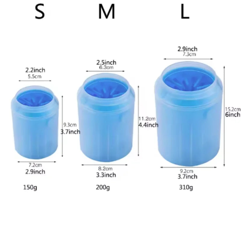 Nettoyeur de Pattes pour Animaux en Silicone Souple