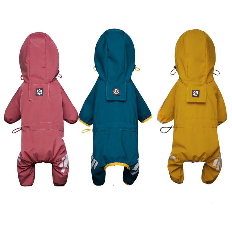 Impermeable con reflejos para perros