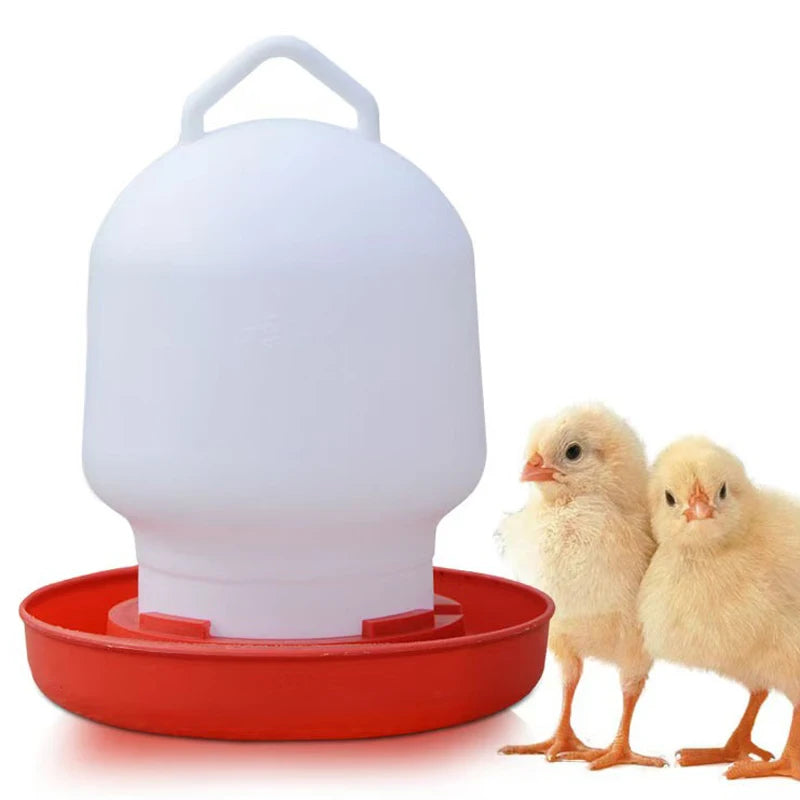 Automatic Chicken Feeder and Waterer Fountain