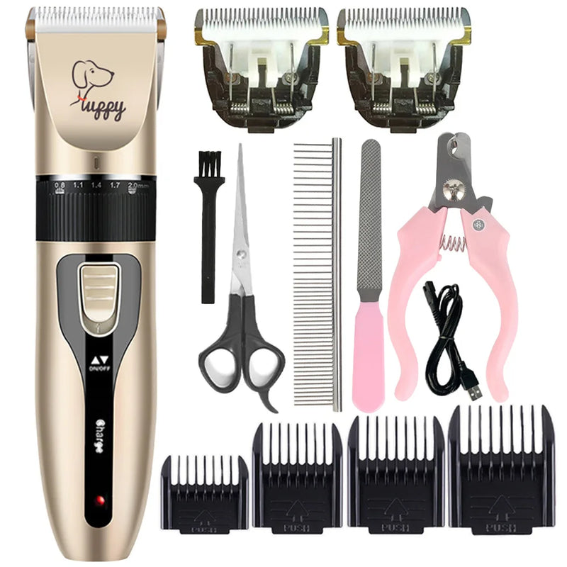 Tondeuse sans fil pour poils d'animaux