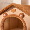 Maison pliable pour chats et petits chiens