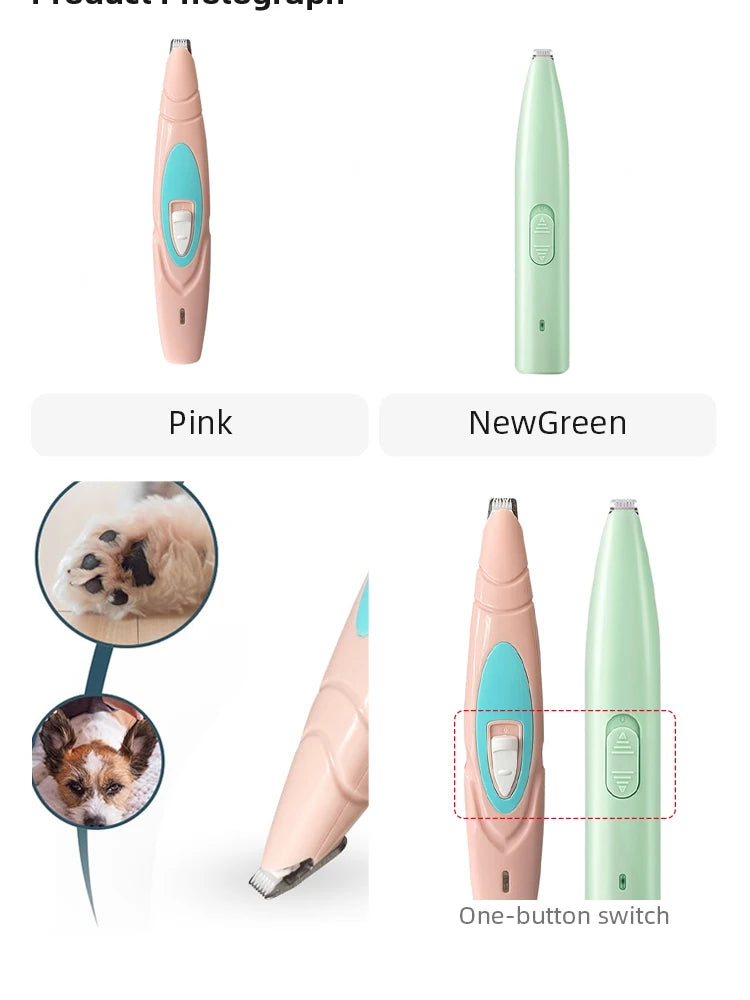 Recortapelos Recargable para Perros y Gatos