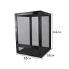 Reptile Terrarium with Front Opening Mesh Door