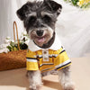 Classic Stripe Polo Shirt for Small Dogs