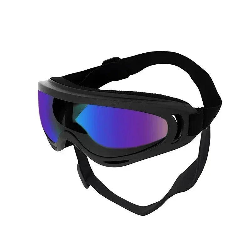 Adjustable Anti-UV Dog Goggles with Windproof Lenses