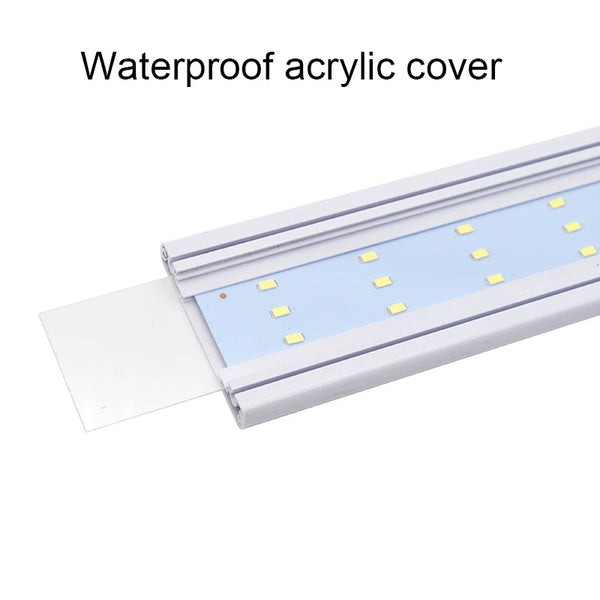 Lampe LED à clipser fine pour aquarium et plantes
