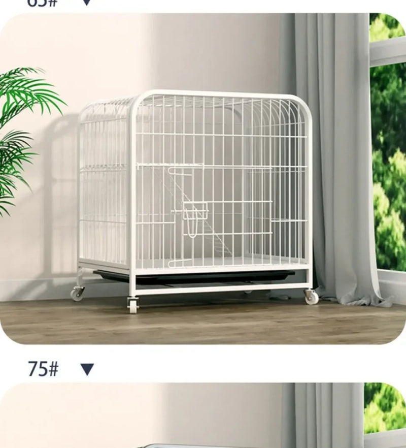 قفص قطط شبكي قابل للفتح مع فيلا مزدوجة