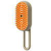 Brosse de toilettage électrique 3-en-1 pour animaux avec vapeur et massage