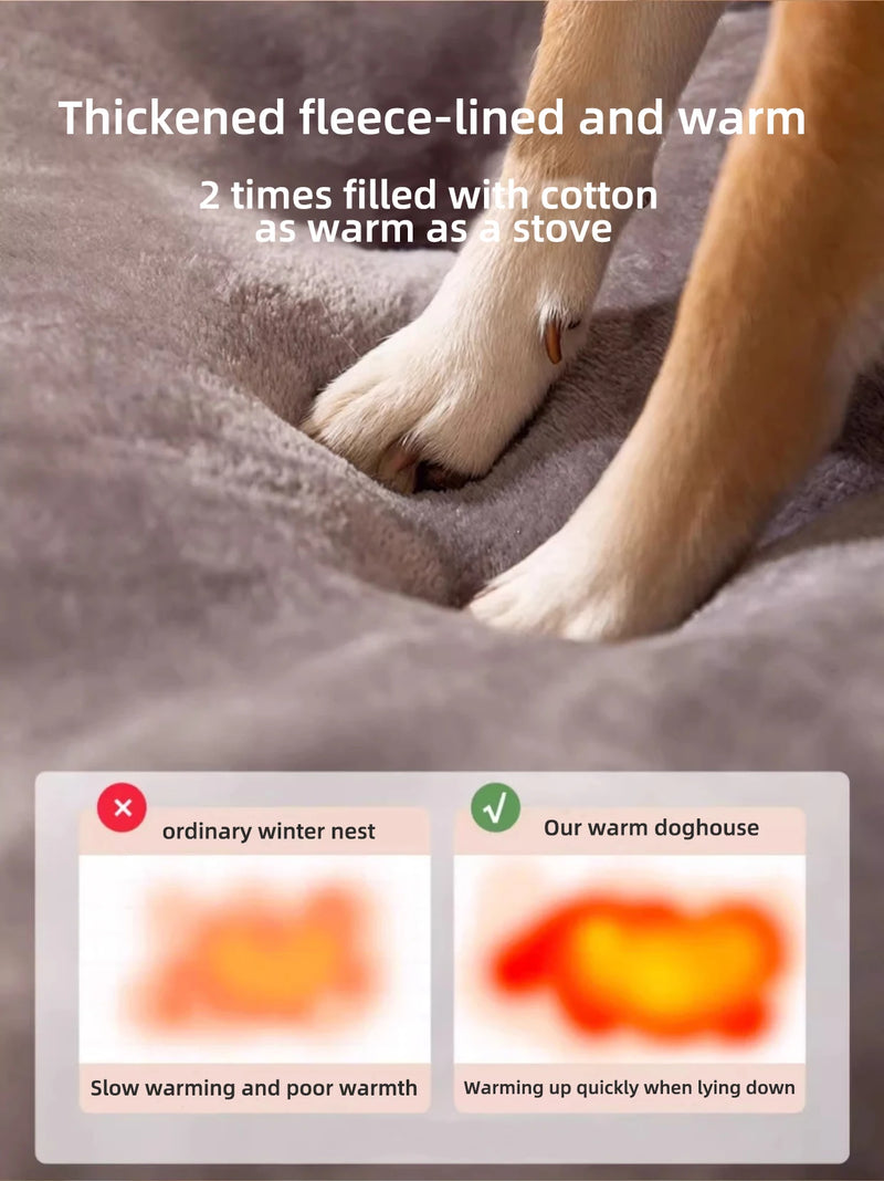 Abri pour chien isolé toutes saisons