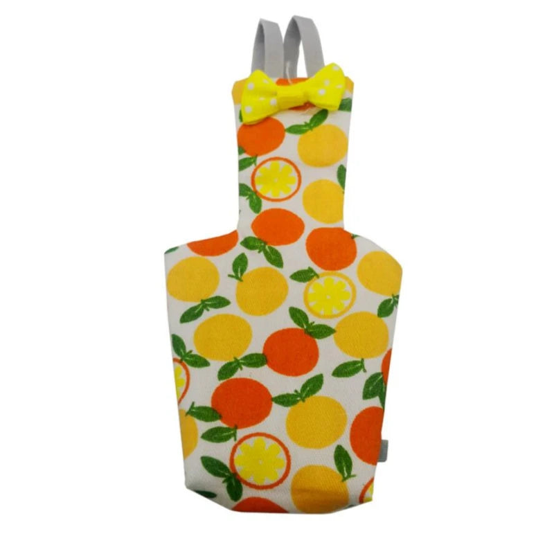 Parrot Diaper With Bowtie - Colorful Flight Suit for Birds