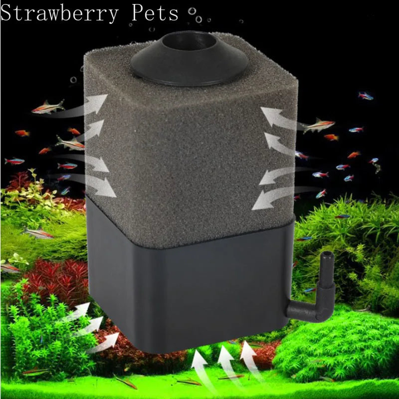 Aquarium Bio Sponge Filter with Air Pump Connection