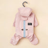 Reflective Waterproof Dog Raincoat with Hood
