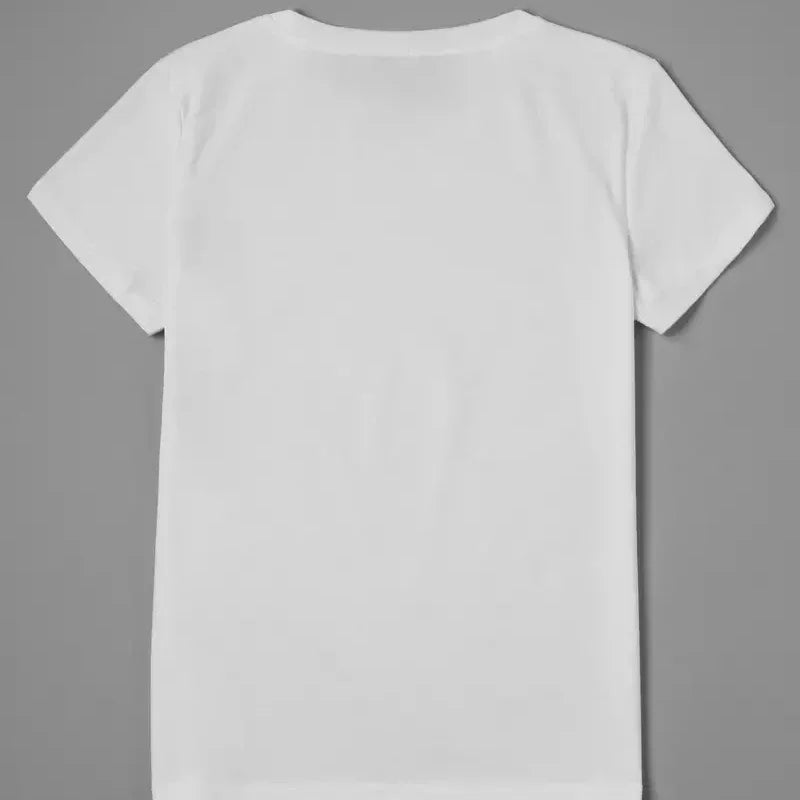 Camiseta de Verano para Mujer con Estampa Graciosa de Gato