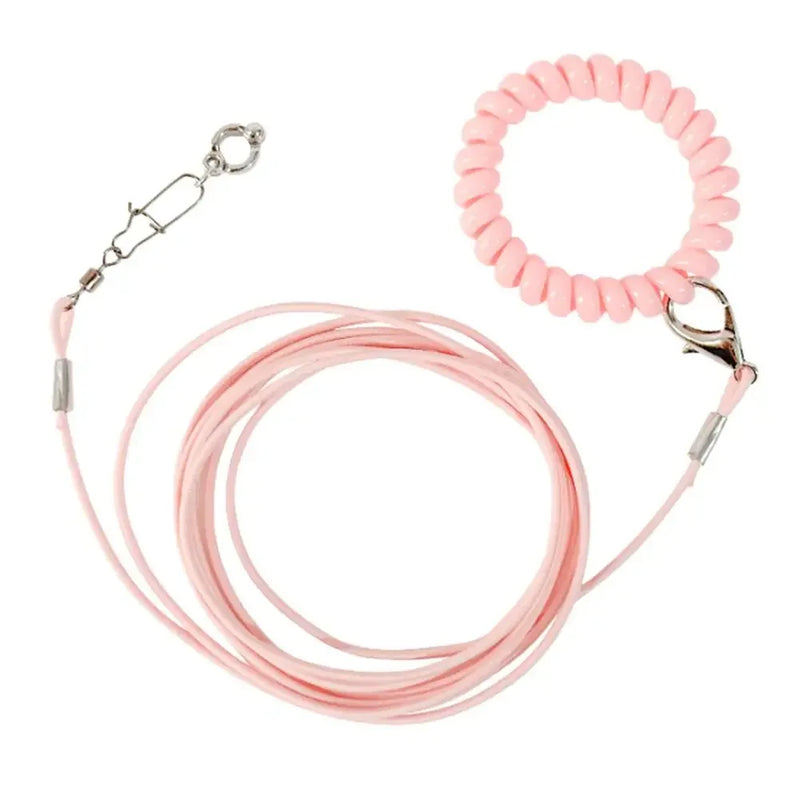 Parrot Flying Training Rope with Foot Ring - 6 ft Leash