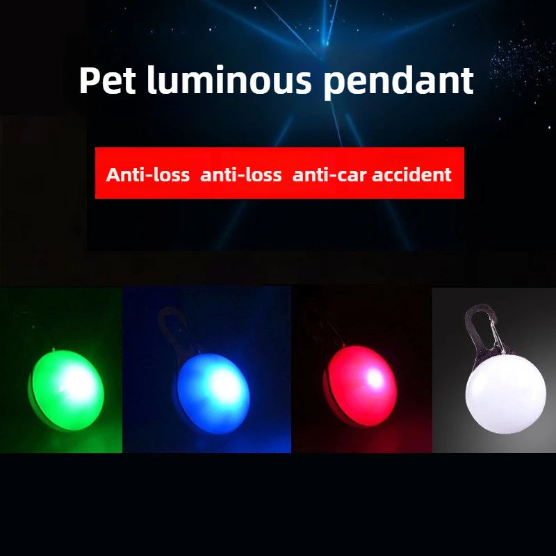 LED-Hundehalsband-Anhänger für Nachtsicherheit