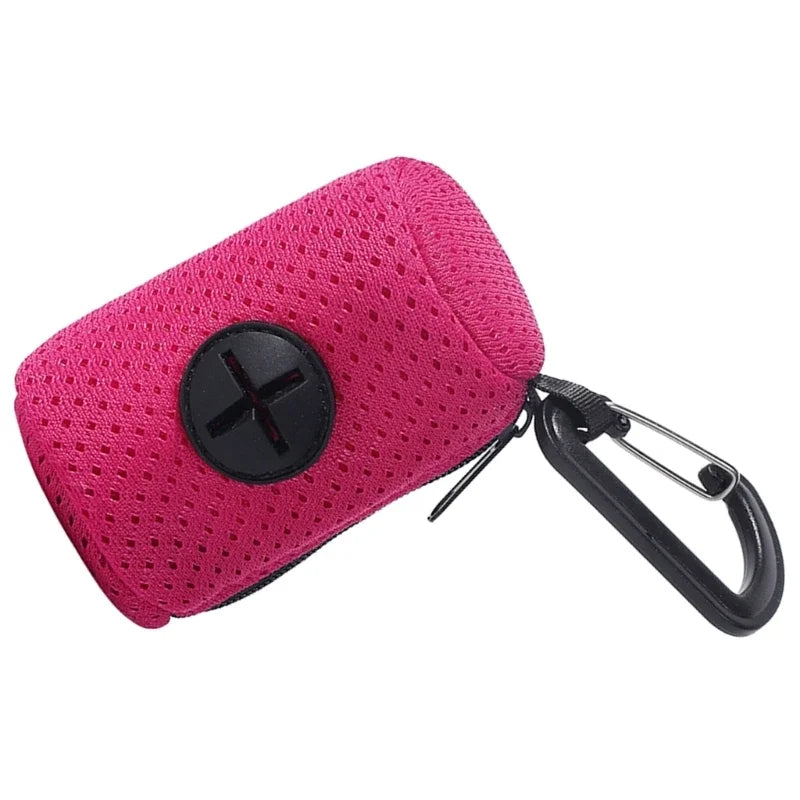 Mesh Dog Waste Bag Dispenser with Clip