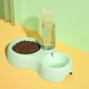 Automatic Pet Feeding Bowl with Water Dispenser