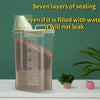 Airtight Pet Food Storage Container with Measuring Cup