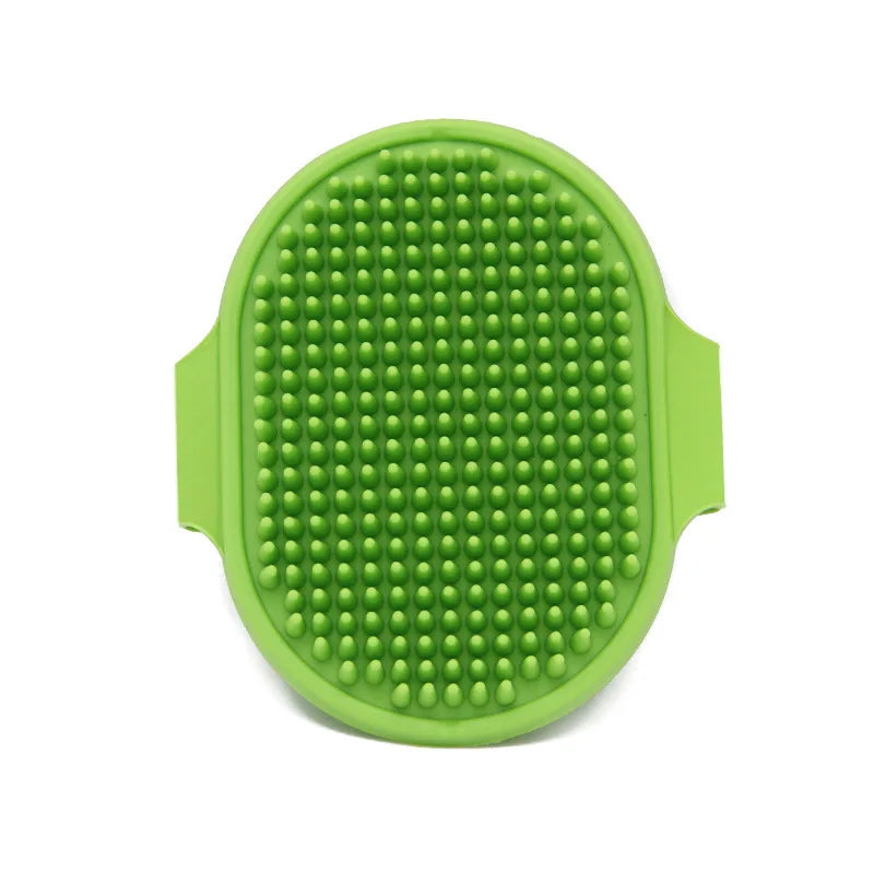 Soft Rubber Pet Grooming Glove Brush for Dogs and Cats