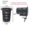 Wall-Mounted Aquarium Plant Basket with Hanging Hook