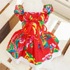 Floral Summer Princess Dress for Small Dogs and Cats