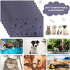 Serviette en microfibre à séchage rapide pour chien