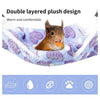 Cozy Plush Pet Hammock for Small Animals