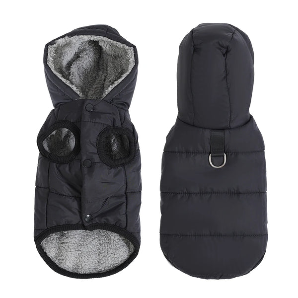 Chaqueta de Fleece con Capucha para Mascotas