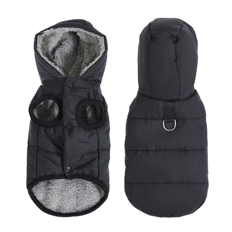 Chaqueta de Fleece con Capucha para Mascotas