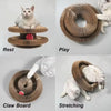 Nid Grattoir pour Chat en Carton Ondulé