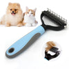 Pet Deshedding Brush for Dogs and Cats