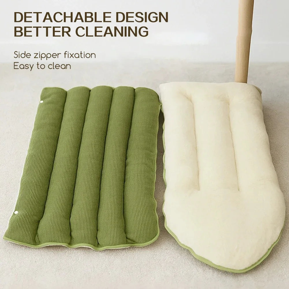 Cozy Thermal Plush Cat Bed with Removable Washable Cover