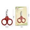 Stainless Steel Pet Nail Clippers with Non-Slip Grip