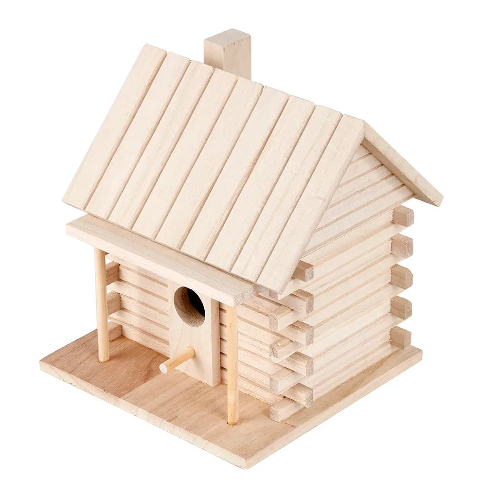 Wooden Hanging Birdhouse for Garden & Patio