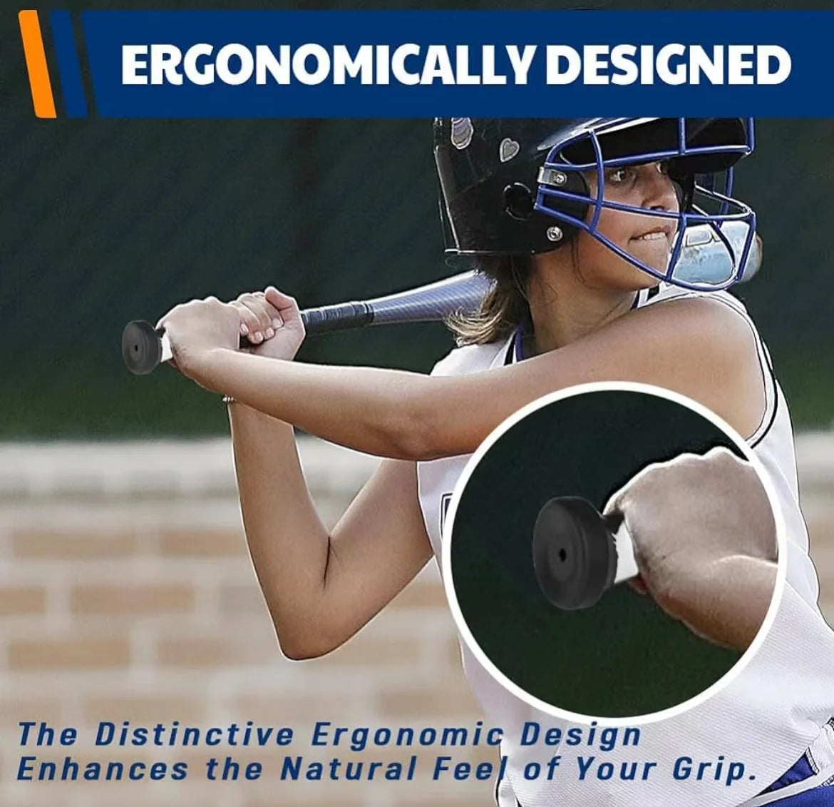 Softball Bat Grip Knob Cover – Silicone Sleeve for Enhanced Control