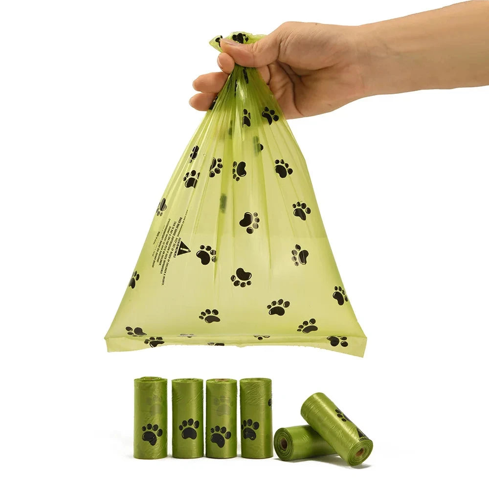 Biodegradable Dog Poop Bags with Leak-Proof Design