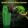 Reptile Drinking Water Fountain with Filter and Adjustable Pump