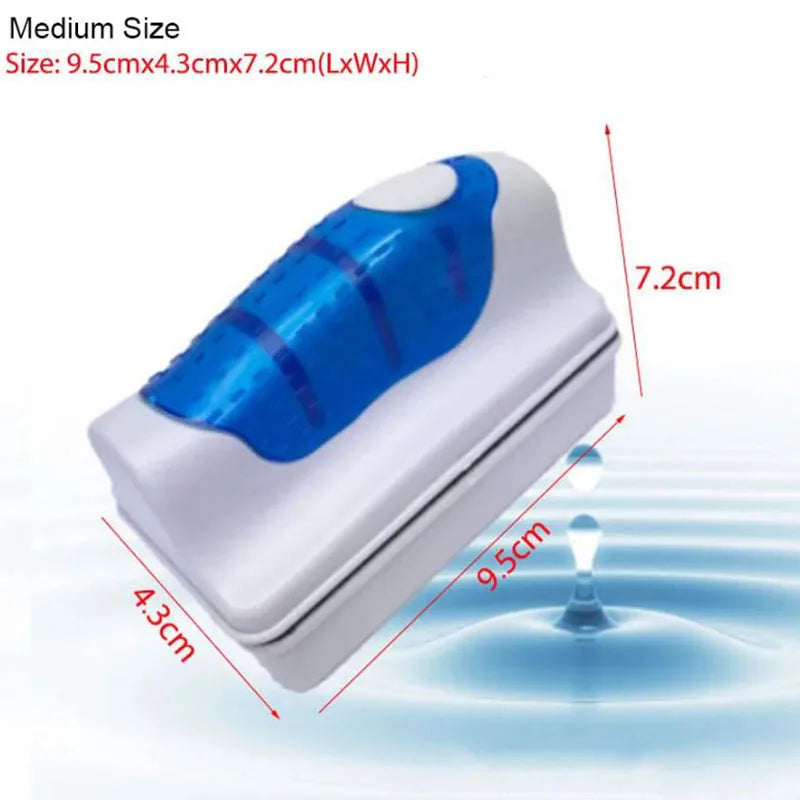 Magnetic Aquarium Glass Cleaner Brush